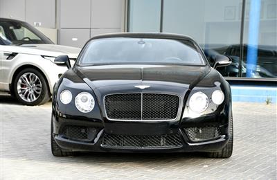 BENTLEY CONTINENTAL GT- 2014- BLACK- 55 000 KM- GCC