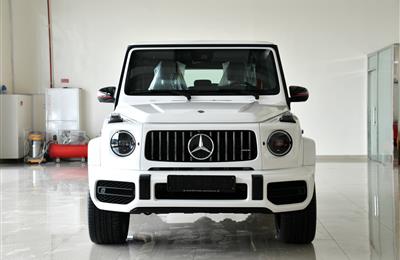 MERCEDES-BENZ G63- 2019- WHITE- 4 000 KM- GCC