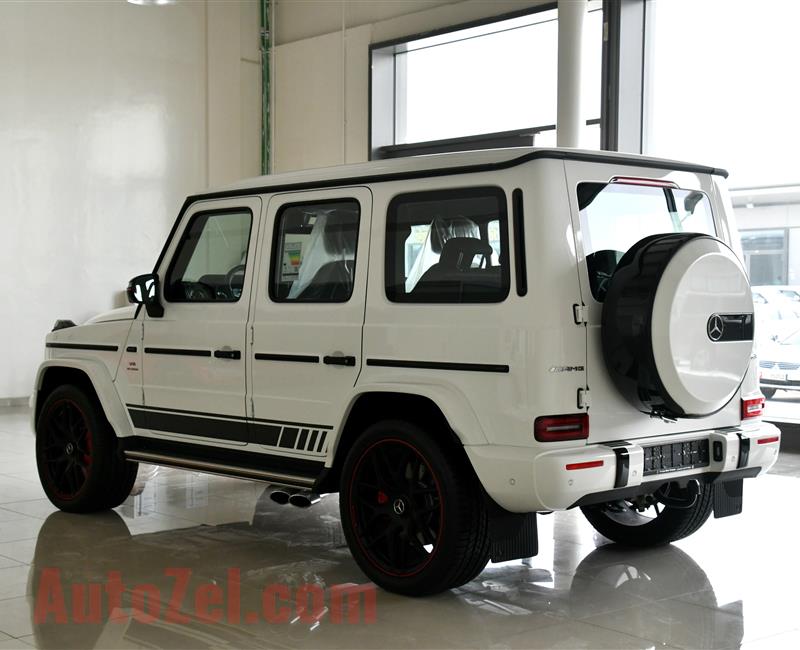 MERCEDES-BENZ G63- 2019- WHITE- 4 000 KM- GCC