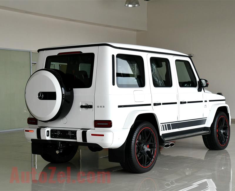 MERCEDES-BENZ G63- 2019- WHITE- 4 000 KM- GCC