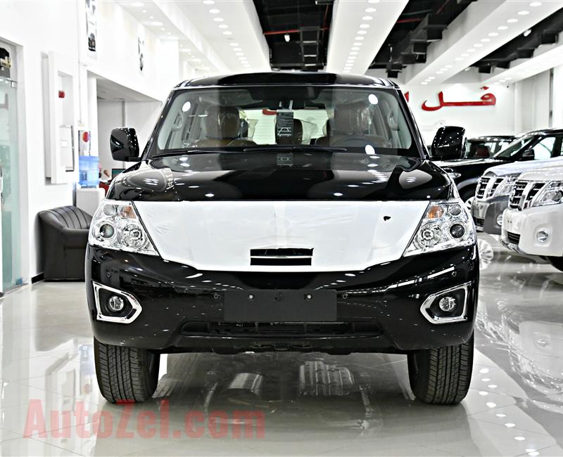 NISSAN PATROL EX MODEL 2019 - BLACK - ZERO KM -  V6 - GCC 