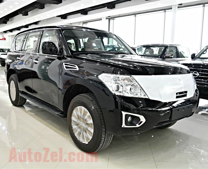 NISSAN PATROL EX MODEL 2019 - BLACK - ZERO KM -  V6 - GCC 