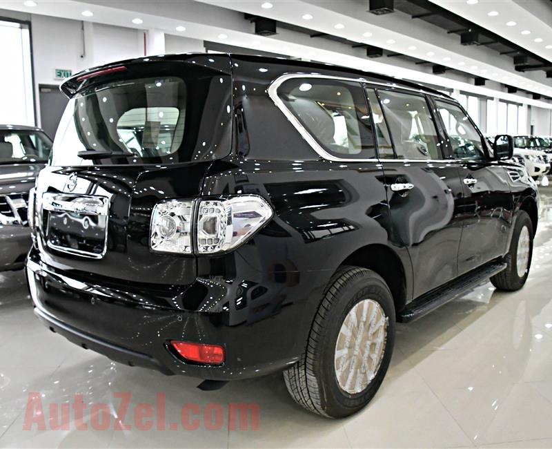 NISSAN PATROL EX MODEL 2019 - BLACK - ZERO KM -  V6 - GCC 