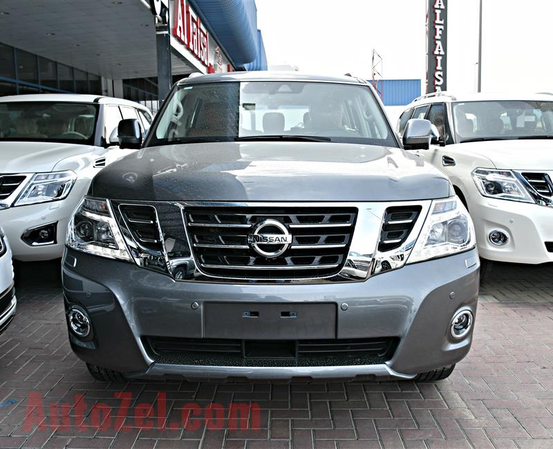 NISSAN PATROL LE PLATINUM- 2019- GREY - ZERO KM - V8 - GCC 