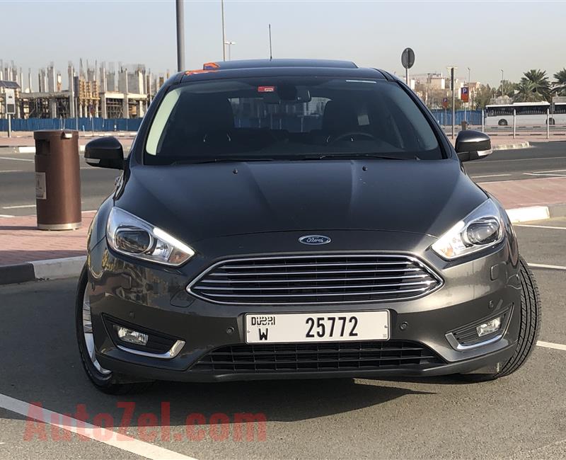 Ford Focus - Titanium MY2015 - Low Mileage - Service Contract + Warranty Till August 8/2020