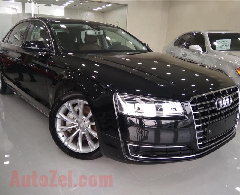 2016  AUDI A8L V6  DONE 35,000KM ( WARRNNTY TILL DECEMBER 2019) 