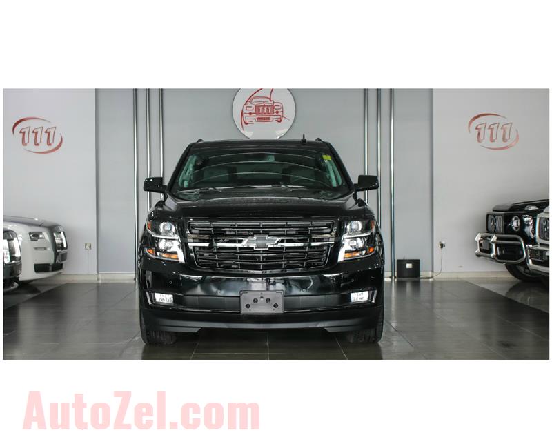 CHEVROLET TAHOE PREMIER- 2018- BLACK- 740 KM ONLY