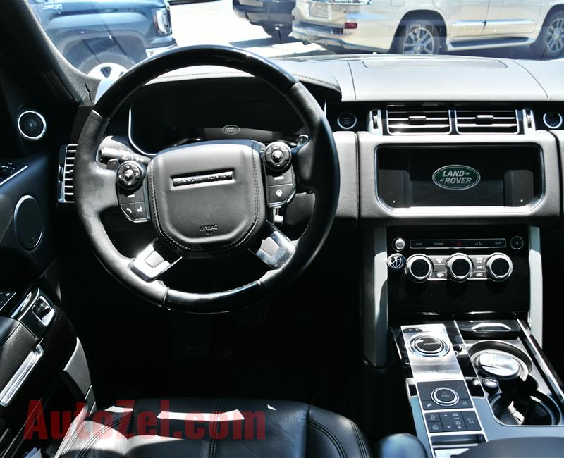 RANGE ROVER HSE, V8- 2016- BLACK- 29 000 KM- GCC