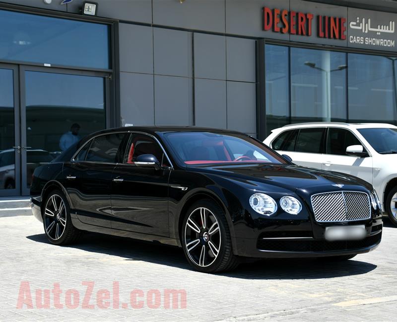 BENTLEY- 2016- BLACK- 50 000 KM- GCC