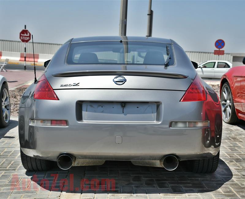 NISSAN 350Z- 2008- GREY- 169 000 KM- GCC