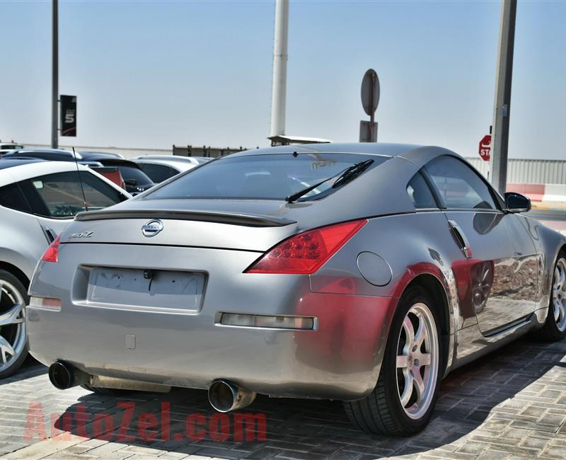 NISSAN 350Z- 2008- GREY- 169 000 KM- GCC