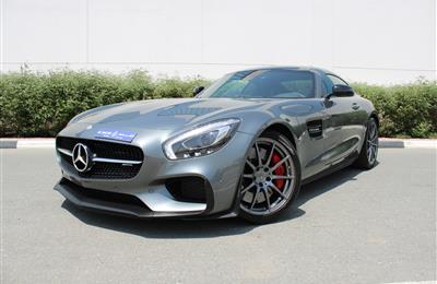 MERCEDES-BENZ AMG GTS- 2016- GRAY- 37 000 KM- GCC SPECS