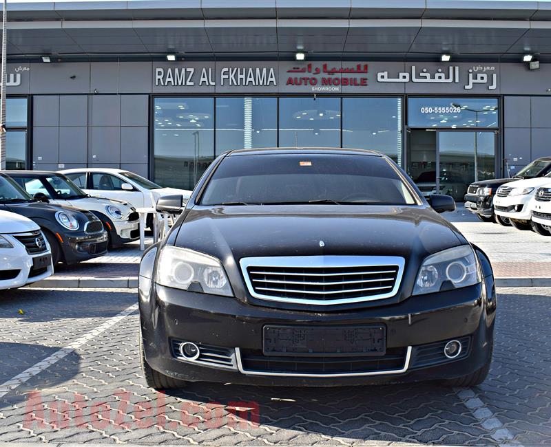 chevrolet caprice model 2009 - black - 260,000 km - v8 - gcc 