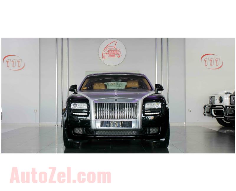 ROLLS ROYCE GHOST- 2012- BLACK- 17 000 KM- GCC SPECS