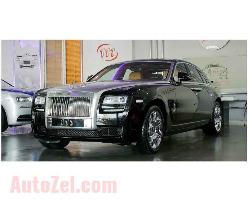 ROLLS ROYCE GHOST- 2012- BLACK- 17 000 KM- GCC SPECS