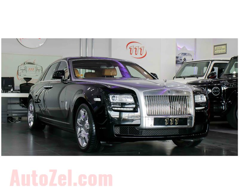 ROLLS ROYCE GHOST- 2012- BLACK- 17 000 KM- GCC SPECS