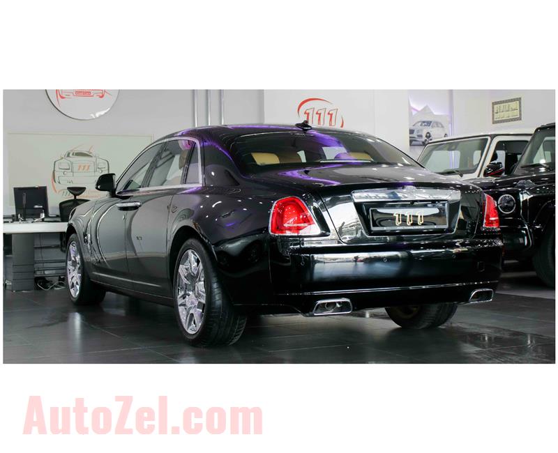 ROLLS ROYCE GHOST- 2012- BLACK- 17 000 KM- GCC SPECS