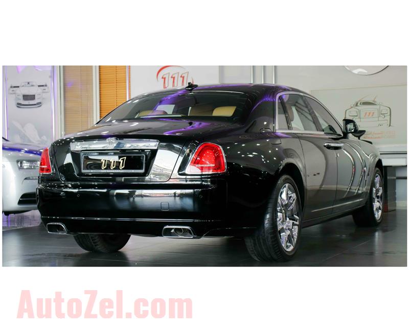 ROLLS ROYCE GHOST- 2012- BLACK- 17 000 KM- GCC SPECS