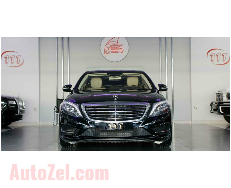 MERCEDES-BENZ S500- 2014- BLACK- 35 000 KM- GCC SPECS