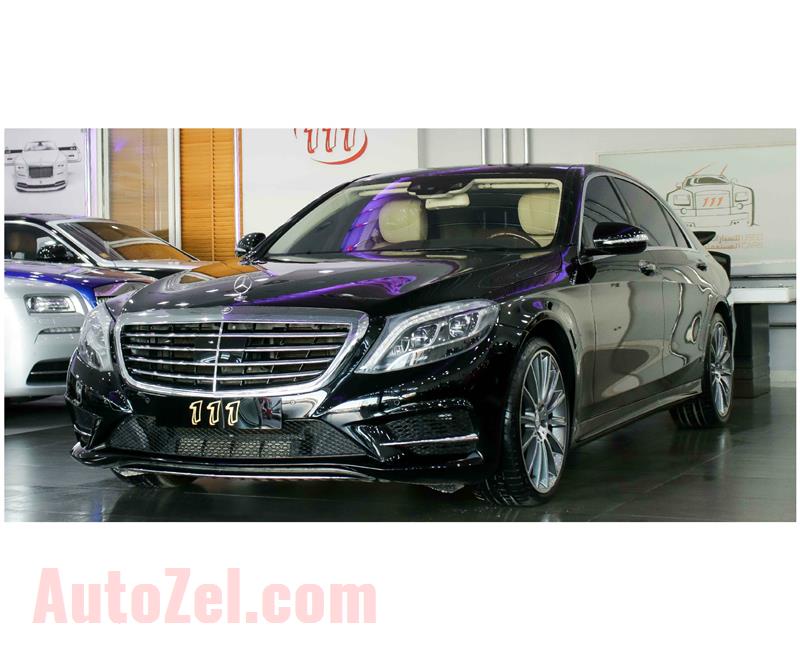 MERCEDES-BENZ S500- 2014- BLACK- 35 000 KM- GCC SPECS