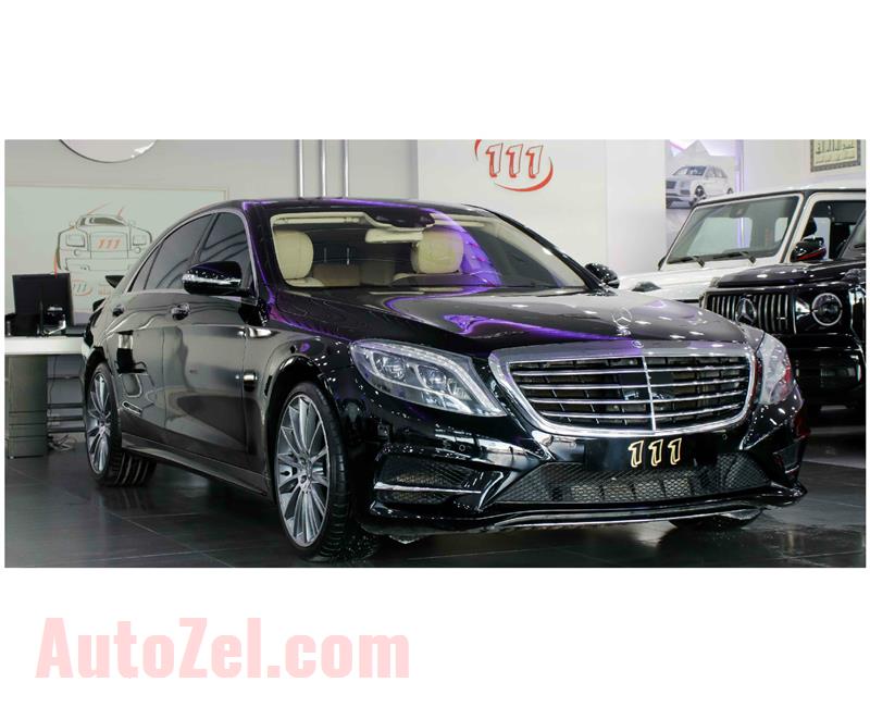 MERCEDES-BENZ S500- 2014- BLACK- 35 000 KM- GCC SPECS