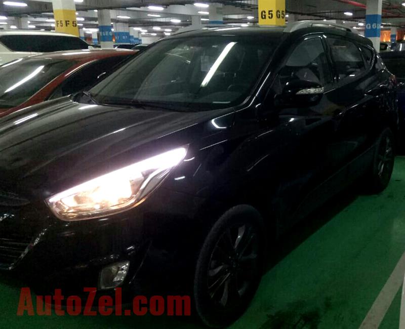 Hyundai Tucson black, 76500km, 2015 Model