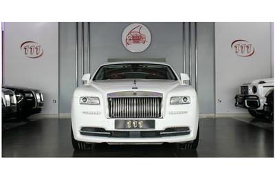 ROLLS ROYCE WRAITH- 2014- WHITE- GCC SPECS