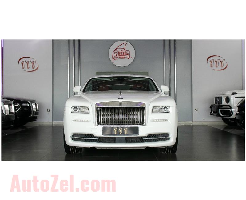 ROLLS ROYCE WRAITH- 2014- WHITE- GCC SPECS