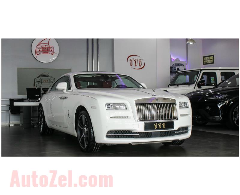 ROLLS ROYCE WRAITH- 2014- WHITE- GCC SPECS