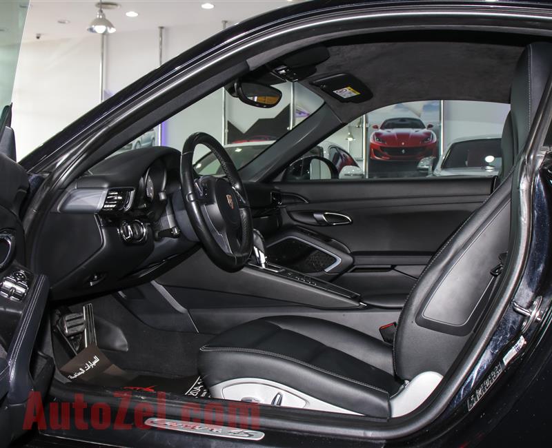 PORSCHE 911 4S CARRERA- 2015- BLACK- 53 900 KM- IMPORT SPECS