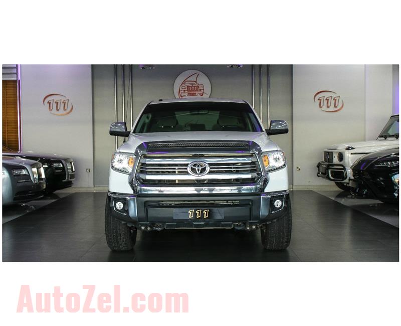 TOYOTA TUNDRA SR5- 2016- WHITE- 47 000 KM- IMPORT SPECS