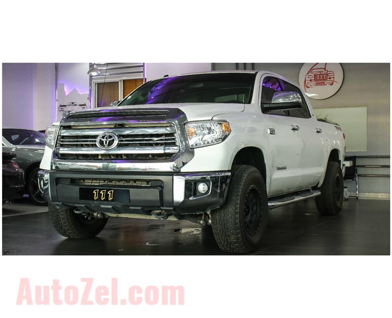 TOYOTA TUNDRA SR5- 2016- WHITE- 47 000 KM- IMPORT SPECS