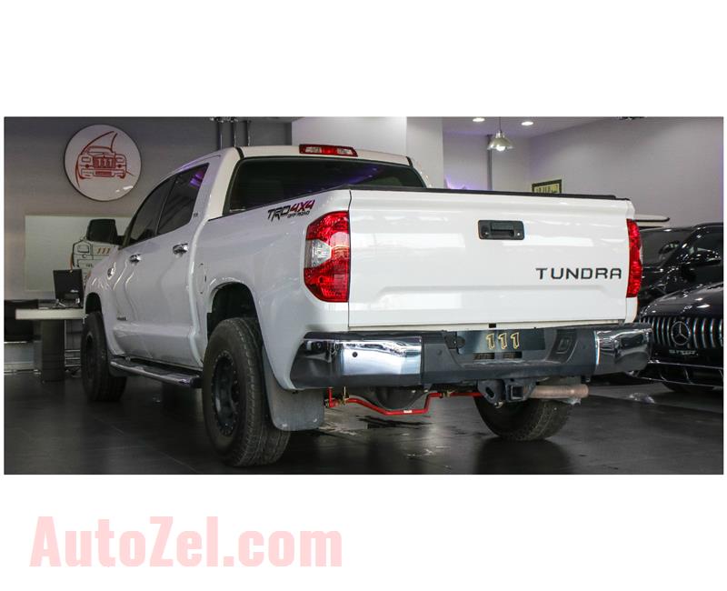 TOYOTA TUNDRA SR5- 2016- WHITE- 47 000 KM- IMPORT SPECS