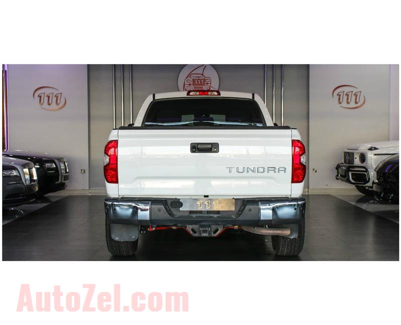 TOYOTA TUNDRA SR5- 2016- WHITE- 47 000 KM- IMPORT SPECS