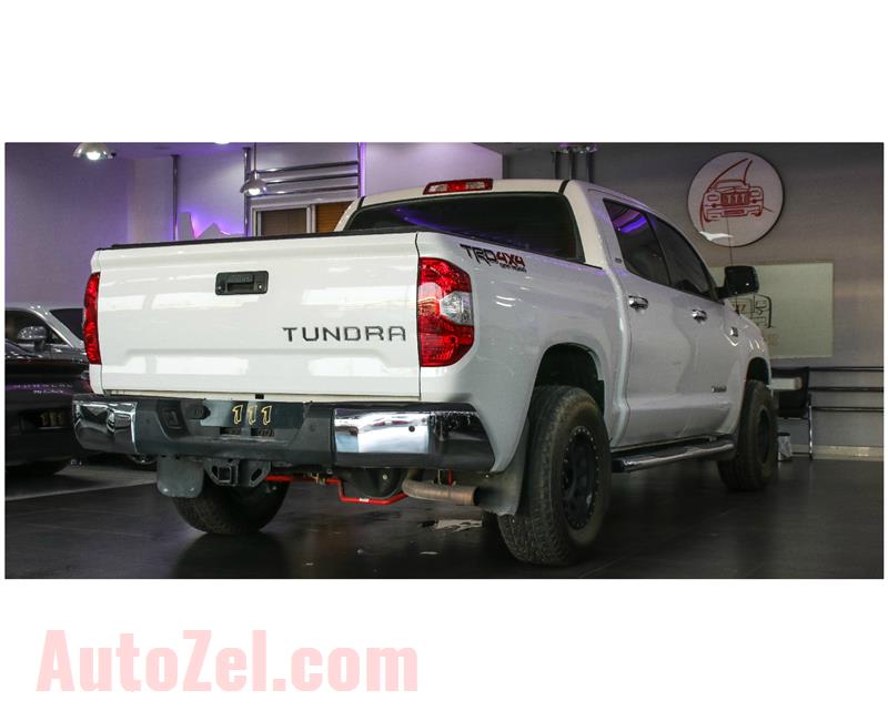 TOYOTA TUNDRA SR5- 2016- WHITE- 47 000 KM- IMPORT SPECS