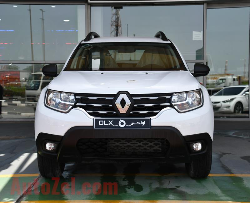 NEW RENAULT DUSTER- 2019- WHITE- GCC SPECS