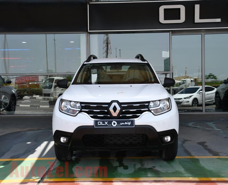 NEW RENAULT DUSTER- 2019- WHITE- GCC SPECS