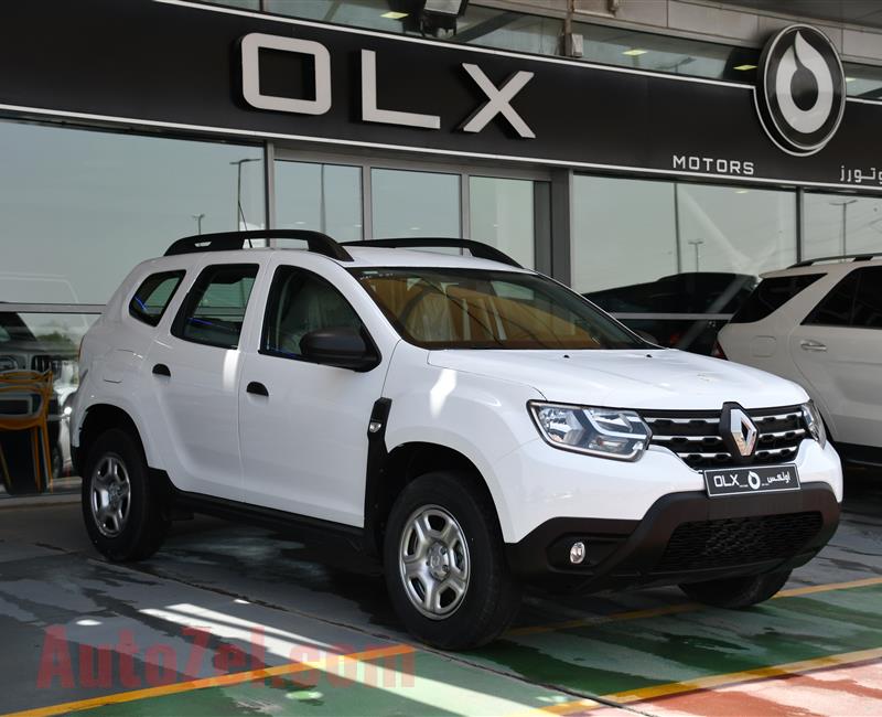 NEW RENAULT DUSTER- 2019- WHITE- GCC SPECS