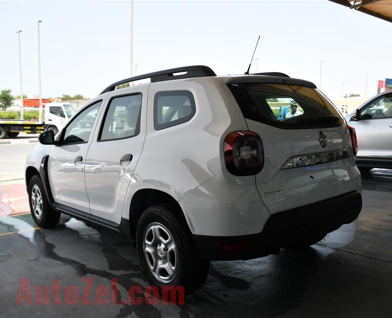 NEW RENAULT DUSTER- 2019- WHITE- GCC SPECS