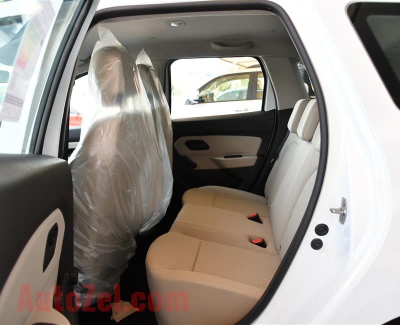 NEW RENAULT DUSTER- 2019- WHITE- GCC SPECS