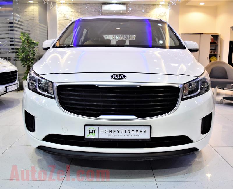 Great Deal Offer Very Low Kilometer KIA Grand Carnival 2016 Model GCC Specs 