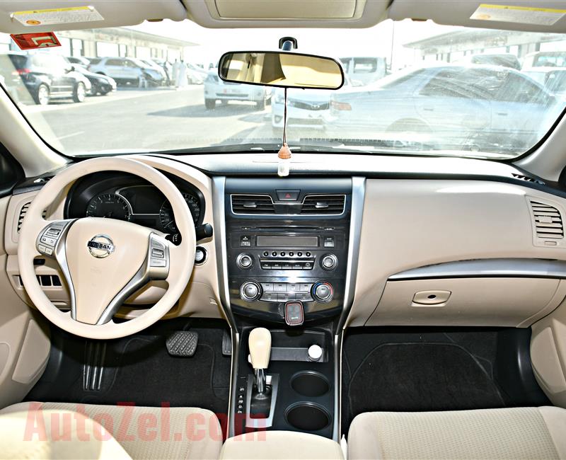 NISSAN ALTIMA MODEL 2015 - WHITE - 112,000 KM - V4 - GCC 