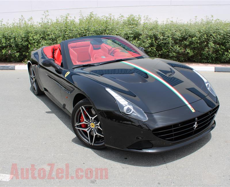 FERRARI CALIFORNIA T, V8- 2015- BLACK- 3 500 KM- GCC