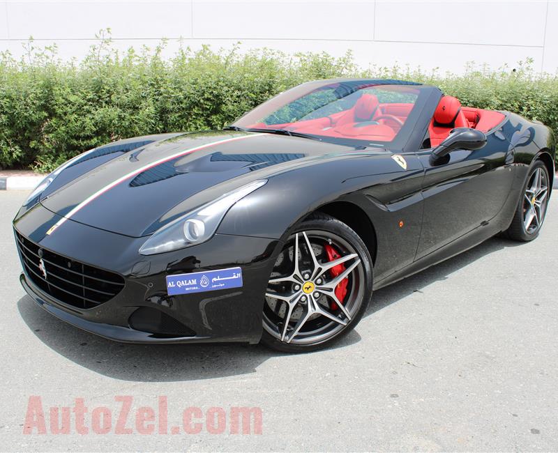 FERRARI CALIFORNIA T, V8- 2015- BLACK- 3 500 KM- GCC