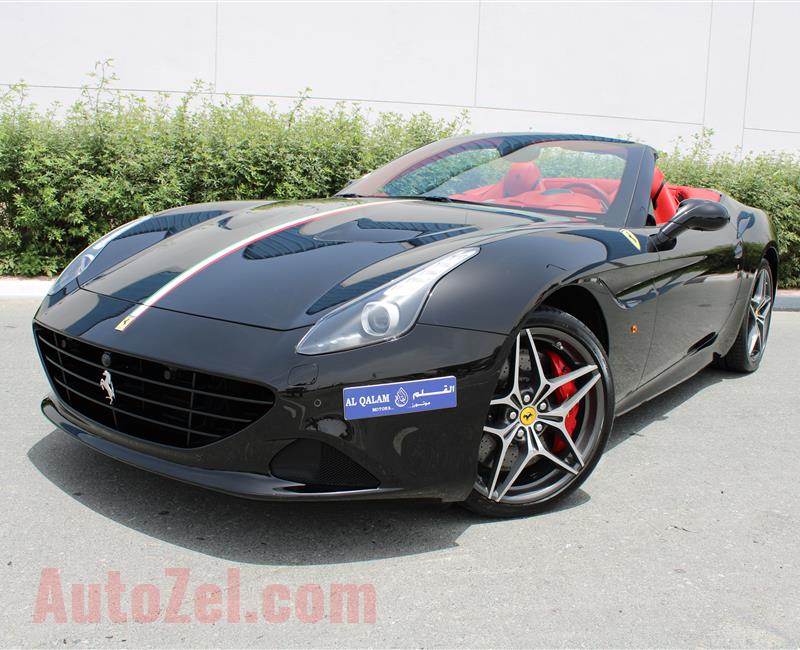 FERRARI CALIFORNIA T, V8- 2015- BLACK- 3 500 KM- GCC