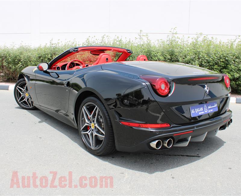 FERRARI CALIFORNIA T, V8- 2015- BLACK- 3 500 KM- GCC