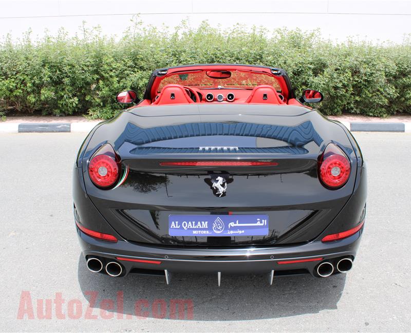 FERRARI CALIFORNIA T, V8- 2015- BLACK- 3 500 KM- GCC