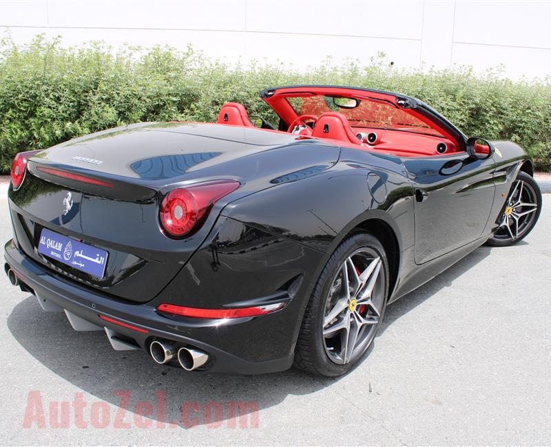 FERRARI CALIFORNIA T, V8- 2015- BLACK- 3 500 KM- GCC