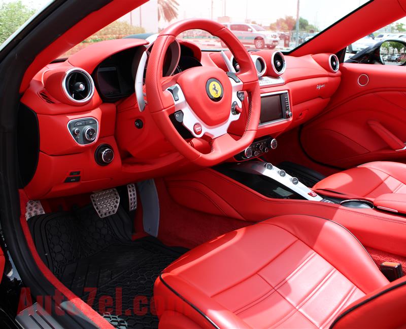 FERRARI CALIFORNIA T, V8- 2015- BLACK- 3 500 KM- GCC