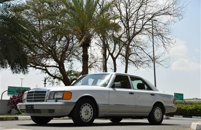 MERCEDES-BENZ 300 SE- 1991- WHITE- 42 000 KM- AMERICAN...